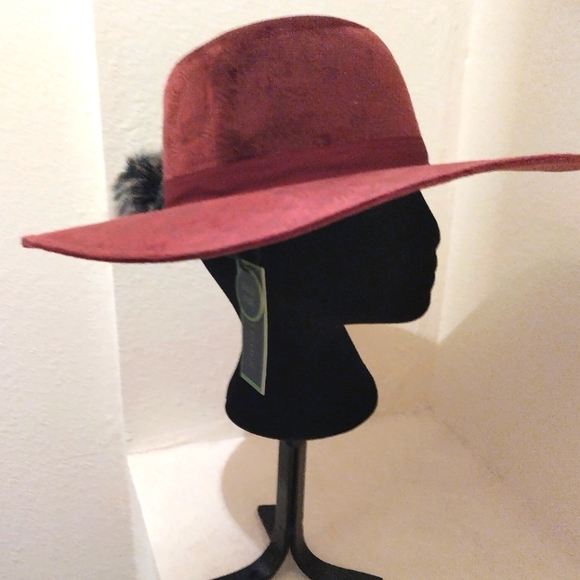 C Wonder Emboss Velvet Floppy Hat - Picture 2 of 5